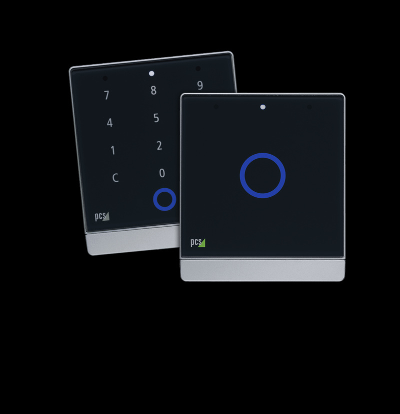 Zutrittsleser INTUS 700touch in Frondansicht