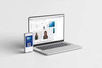 Identmedien Ausweisdruck mit ID.office Sky: Smartphone neben Laptop