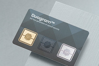Duogram werden optisch veredelt und sind fälschungssicher.