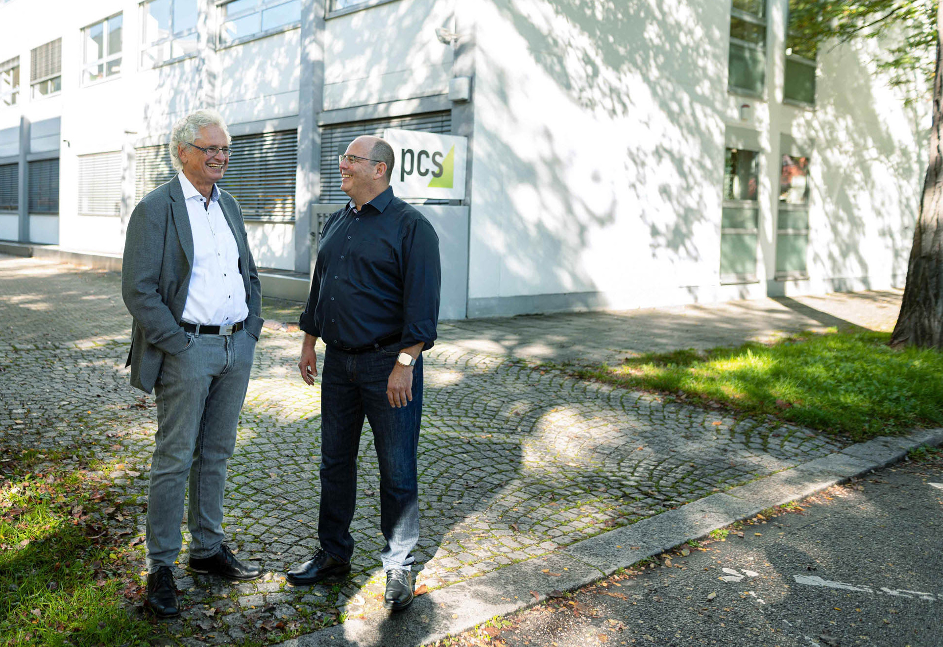 Geschäftsführer der PCS Systemtechnik: Ulrich Kastner-Jung, Walter Elsner