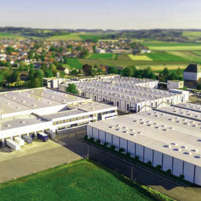 Gebäude der Firma mipa