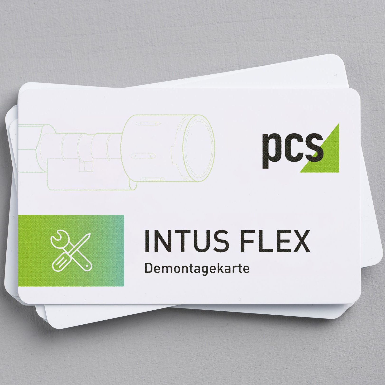 INTUS Flex Karte - Demontage