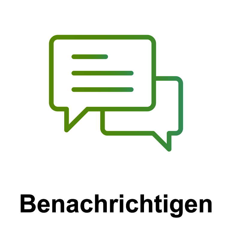 DEXIOS bedeutet benachrichtigen