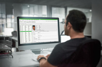 Software DEXICON Monitoransicht