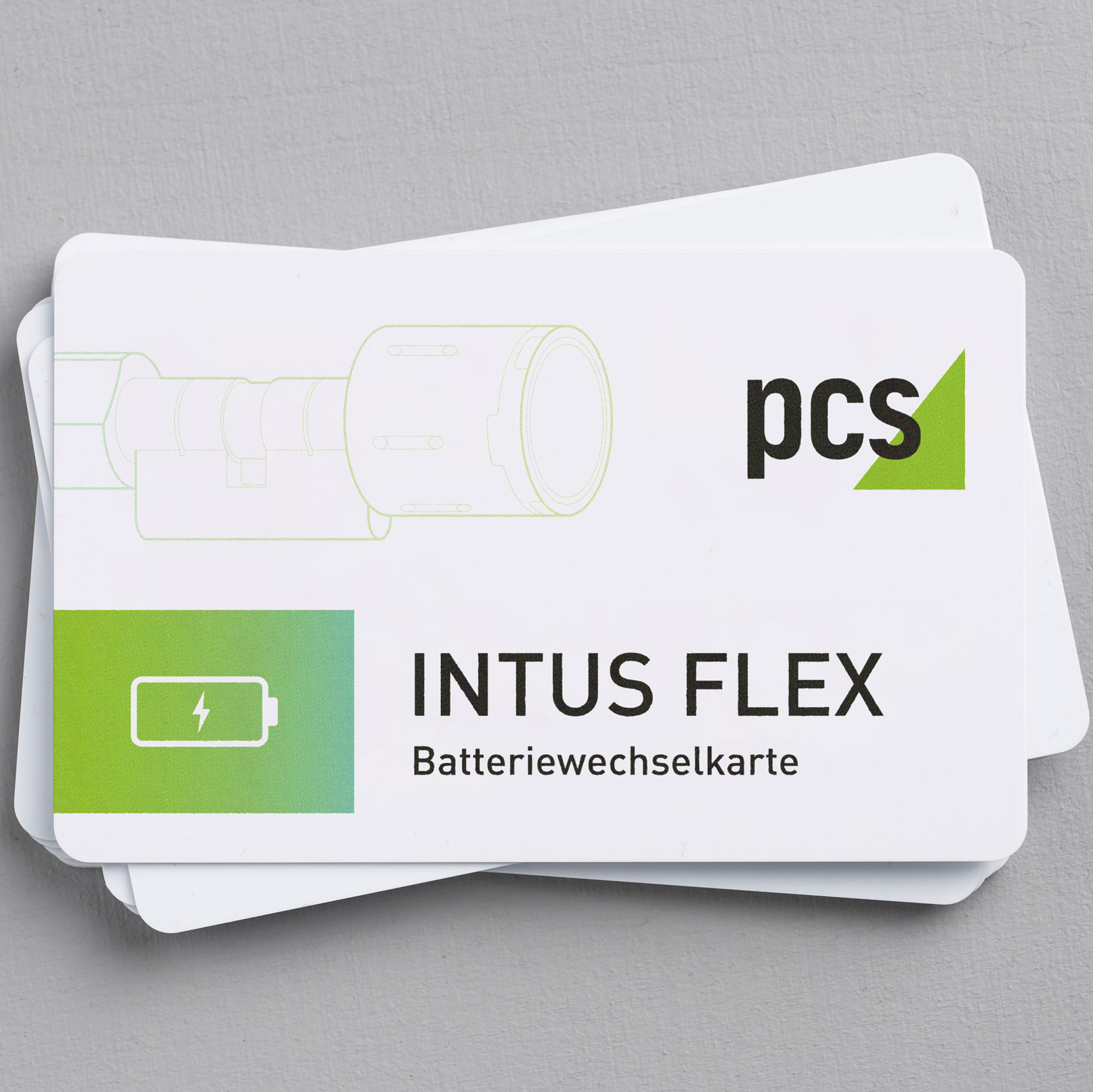 INTUS Flex Karte - Batteriewechsel